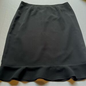 Evan Picone Black Midi Skirt